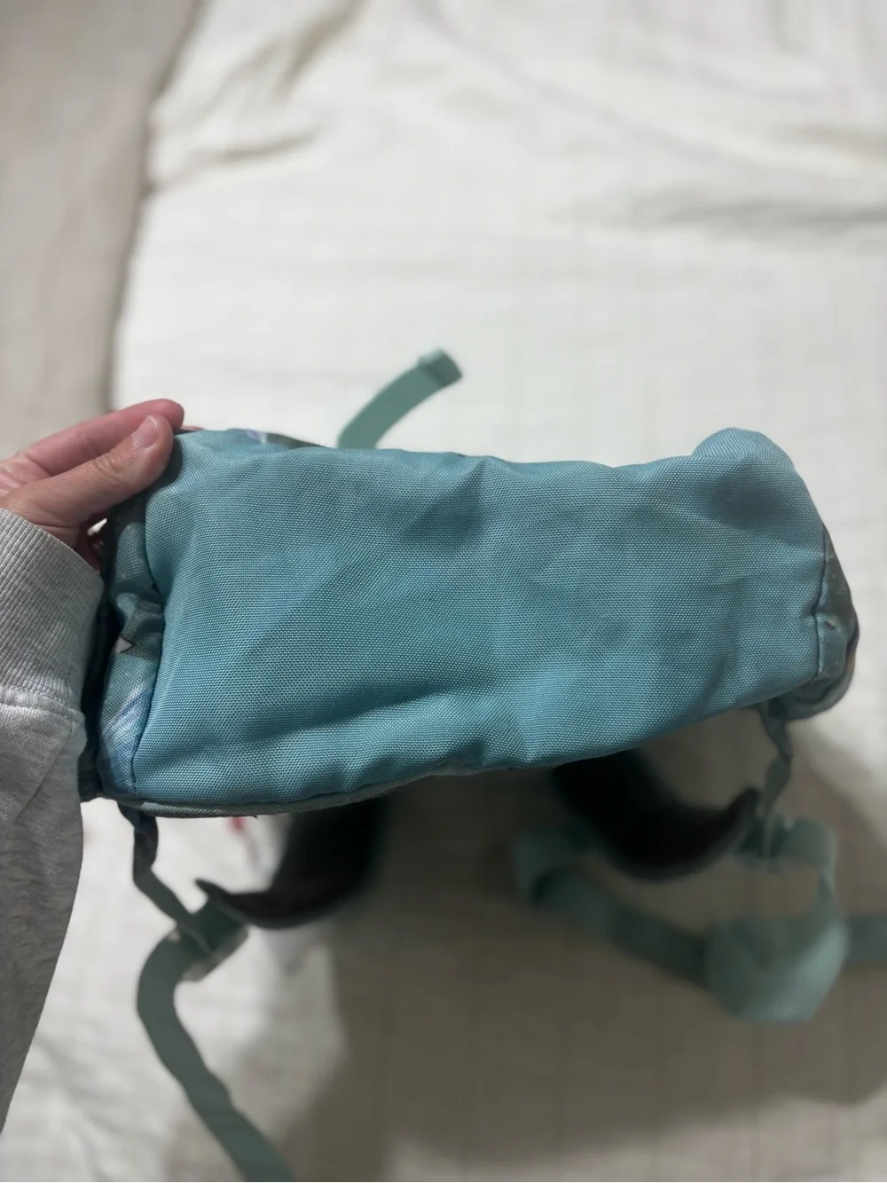 Pottery Barn Kids Frozen Light Blue Character Backpack